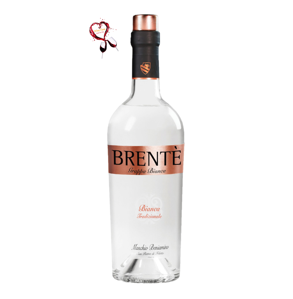 Beniamino Maschio "BRENTE" Grappa di Prosecco CARTIZZE Vol. 42%, Ventien, 700ml