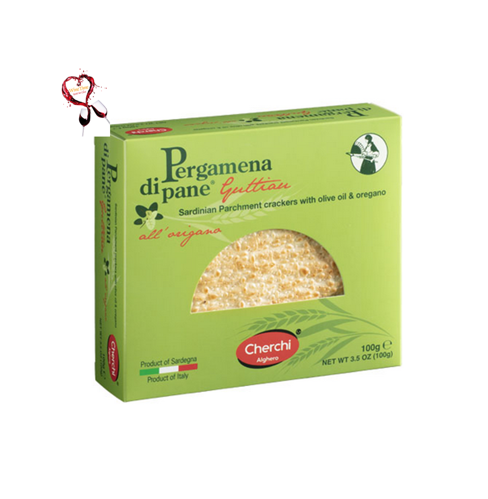 CHERCHI Pergamena di Pane Oregano 100g