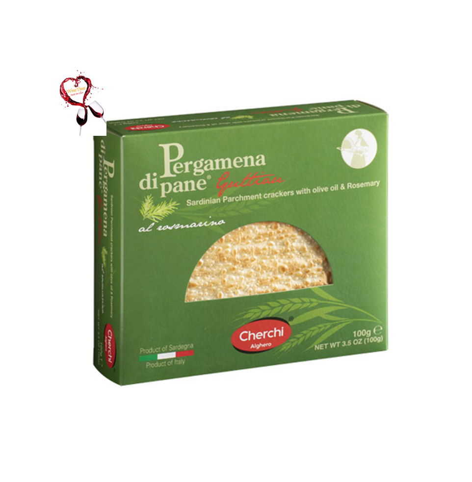 CHERCHI Pergamena di pane Guttiau al Rosmarino 100 g