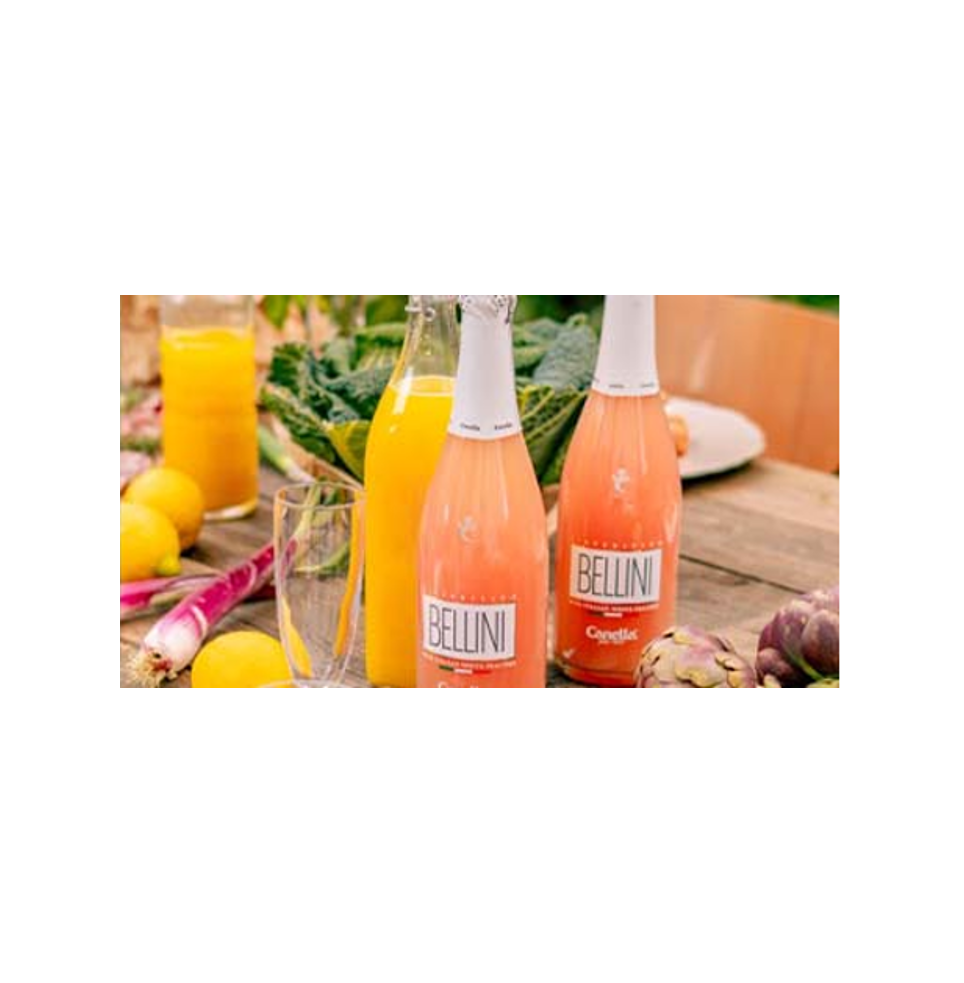 Canella L'aperitivo BELLINI traditionell venezianischer Cocktail 750ml