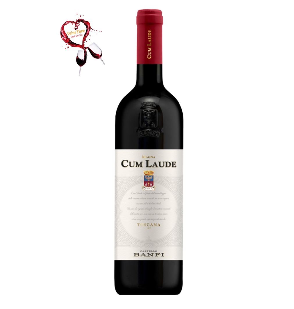 CASTELLO BANFI "Cum Laude" Rosso IGT, Toscana, Italien 750ml