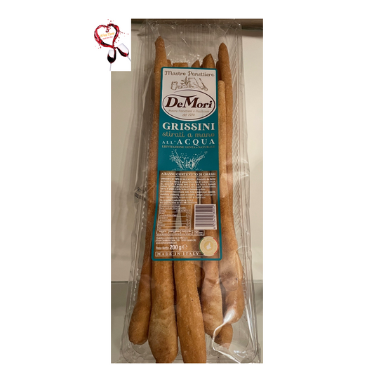 DeMori Grissini all'Acqua, 200g Piemont, Italien