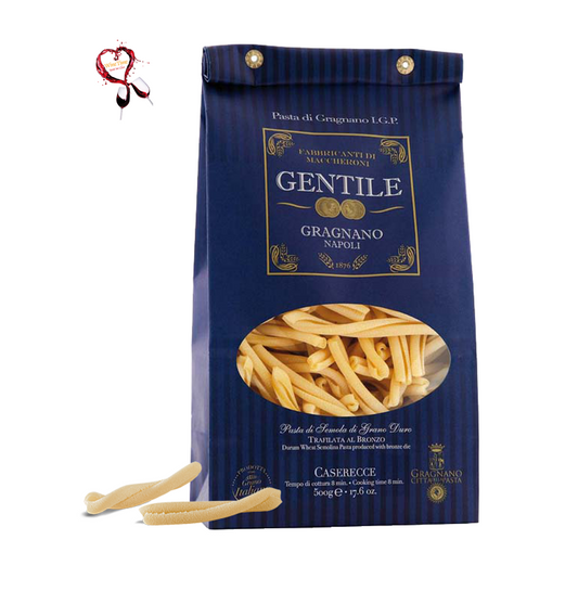 GENTILE Pasta di Gragnano I.G.P. Napoli "CASERECCE"  500g, Kampanien