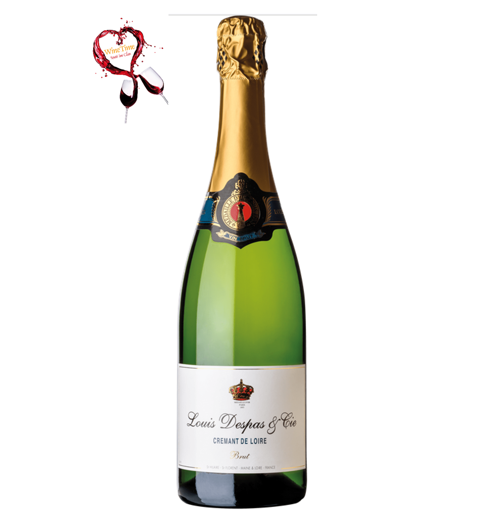 Louis Despas Crémant Brut de Loire, Frankreich 750ml