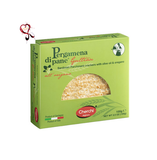 CHERCHI Pergamena di Pane Oregano 100g