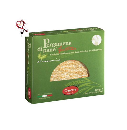 CHERCHI Pergamena di pane Guttiau al Rosmarino 100 g