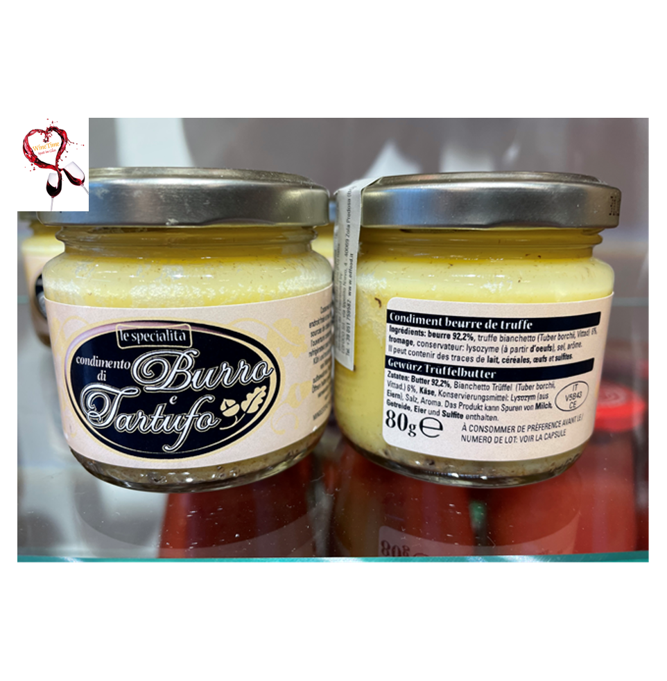 EDFOOD "le specialita" Condimento di Burro di Tartufo (Trüffelbutter) 80g.
