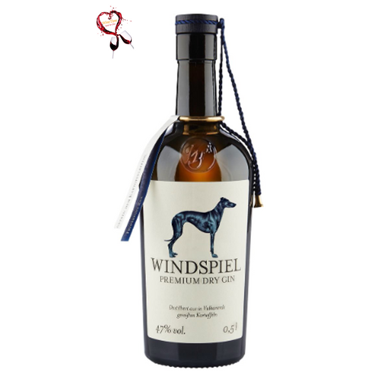 WINDSPIEL Premium dry Gin 47%vol., Deutschland, Mosel 500ml