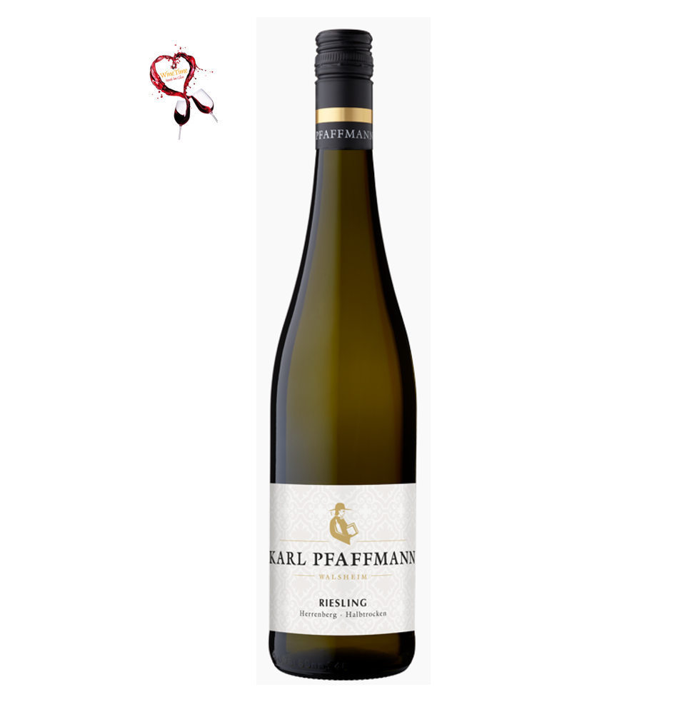 Karl Pfaffmann RIESLING · Nußdorfer Herrenberg, Pfalz - HALBTROCKEN 0,75Ltr